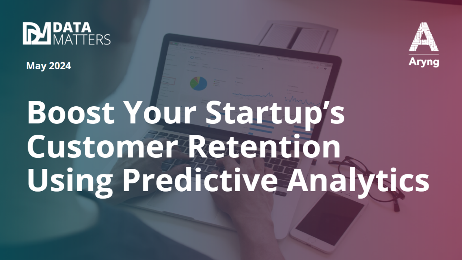 person using predictive analytics to increase customer retention